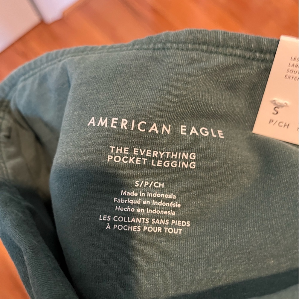 American Eagle Everything Pocket Legging, Green size S, NWT - Picture 10 of 13